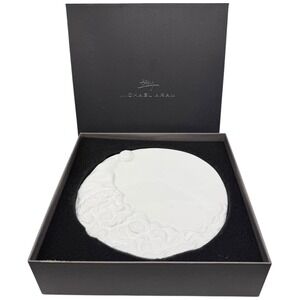 Michael Aram Santa Moon Porcelain Plate Dishwasher Microwave Safe Gift Boxed
